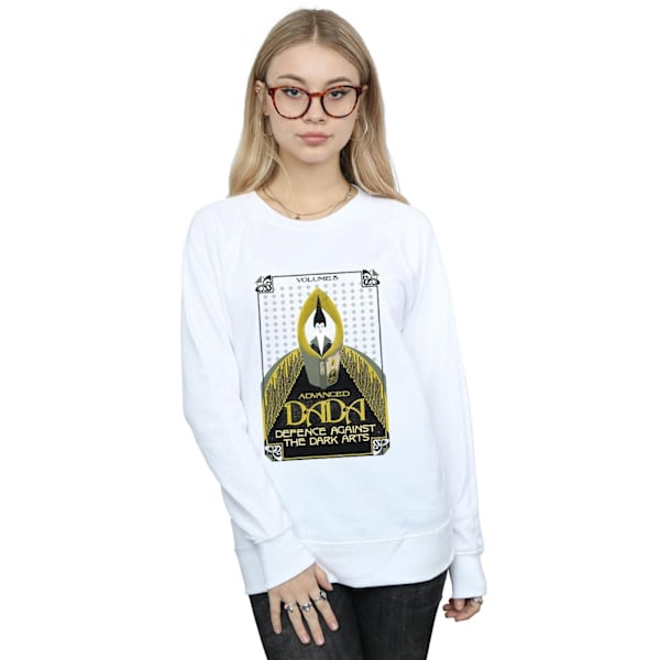 Fantastiska vidunder Kvinnor/Damer Avancerad DADA Sweatshirt M Vit White M