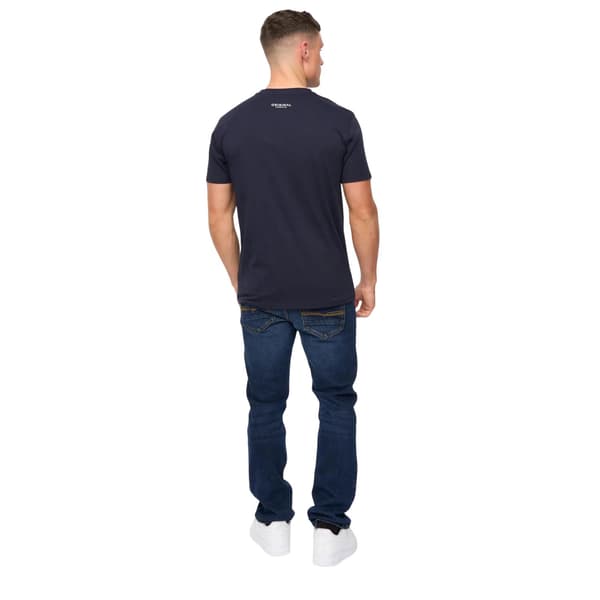 Crosshatch Herr Jamstate T-shirt M Marinblå Navy M