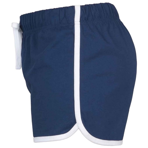 Skinni Minni Barn/Barn Retro Shorts 9-10 År Marinblå/Vit Navy/White 9-10 Years