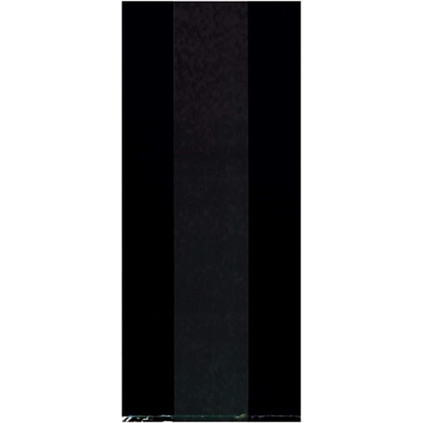 Amscan Plastpåse för Godis (25-pack) S Svart Black S