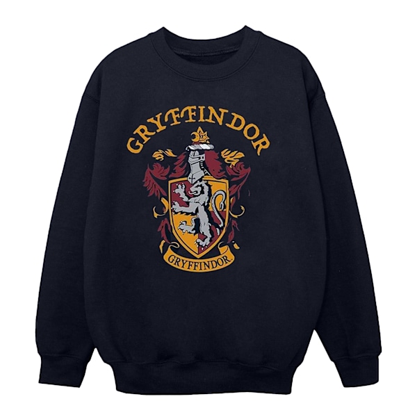 Harry Potter Pojkar Gryffindor Bomullströja 7-8 År Marinblå B Navy Blue 7-8 Years
