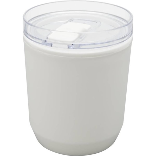 Hudson Dubbelväggig Tumlare i Återvunnen Plast, 180 ml, Storlek: One Size, Vit White One Size