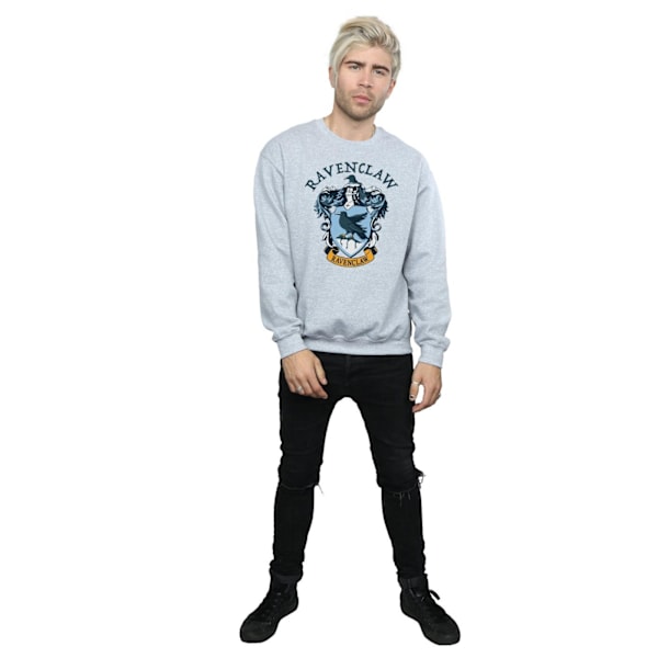 Harry Potter Herr Ravenclaw Sweatshirt XXL Sports Grey Sports Grey XXL