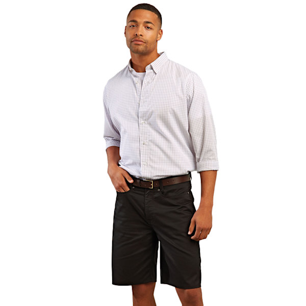 Premier Mens Performance Chino Shorts 4XL Svart Black 4XL