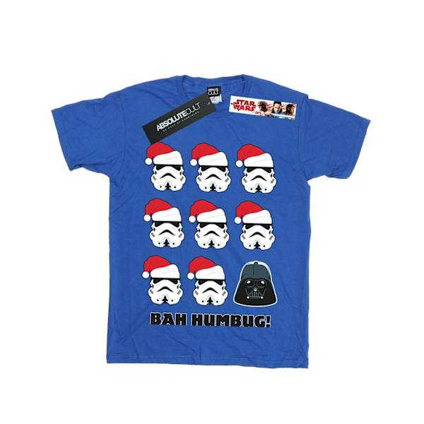Star Wars Boys Jul Humbug T-shirt 7-8 år Royal Blue Royal Blue 7-8 Years