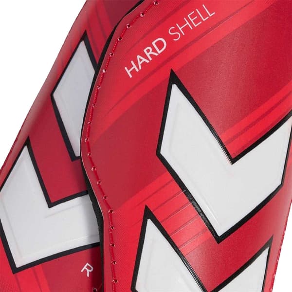 Hummel Chevron Benskydd L Röd/Vit Red/White L