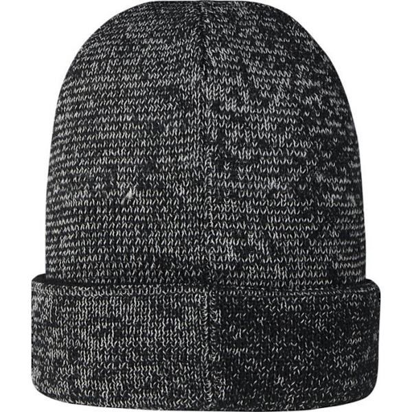 Elevate Unisex Adult Rigi Reflex Beanie One Size Solid Black Solid Black One Size