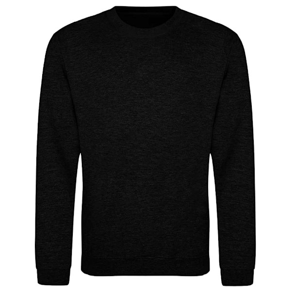 AWDis Unisex Just Hoods Sweatshirt XXL Svart Rök Black Smoke XXL