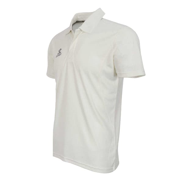 Shrey Herr Spelprestanda Cricket Pikétröja M Off White Off White M