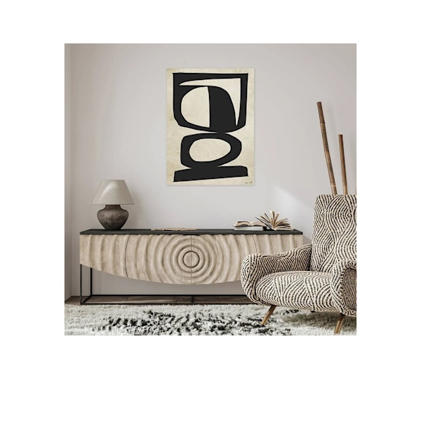 Dan Hobday Chances Print 40cm x 30cm Svart/Vit Black/White 40cm x 30cm