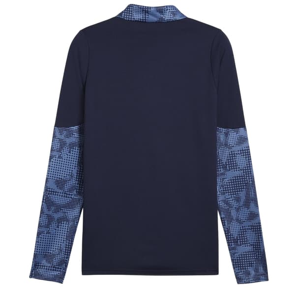 Puma Dam Teamcup Långärmad Topp 18 UK Marinblå/Silver Navy/Silver 18 UK