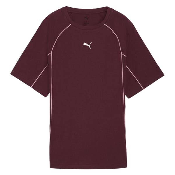 Puma Dam Sport Oversized T-shirt 10 UK Ruby Red Ruby Red 10 UK