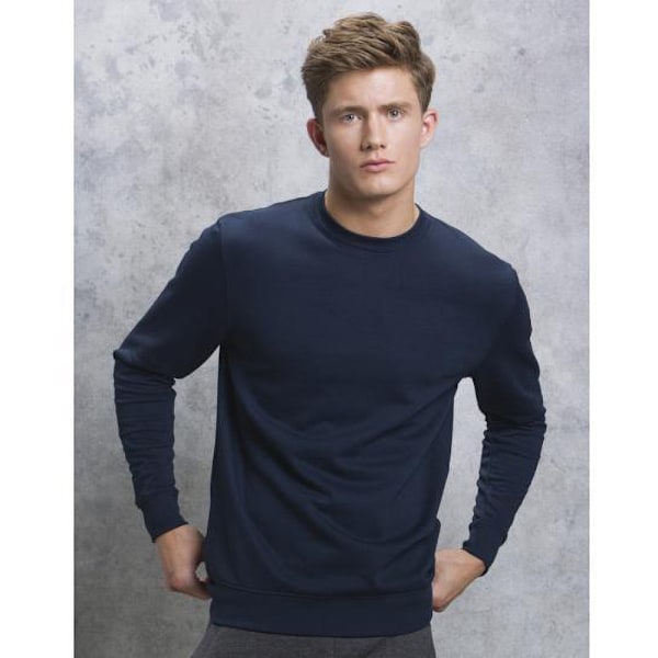 Kustom Kit Klassic Stickad Sweatshirt för Herr 3XL Marinblå Navy Blue 3XL