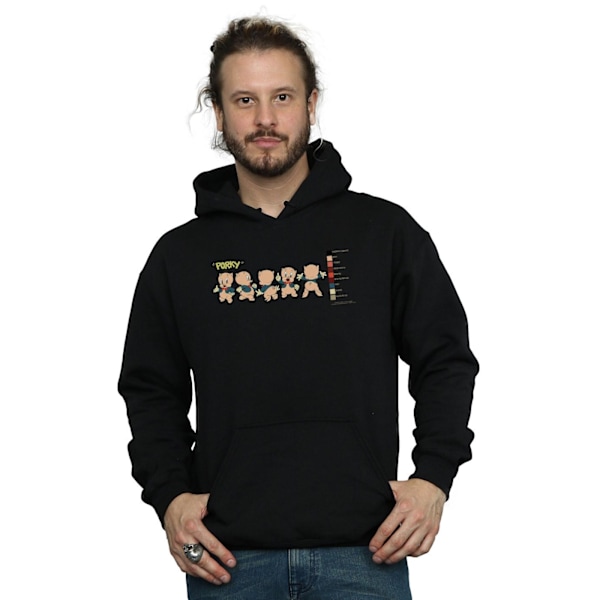Looney Tunes Herr Porky Pig Färgkod Tröja 4XL Svart Black 4XL