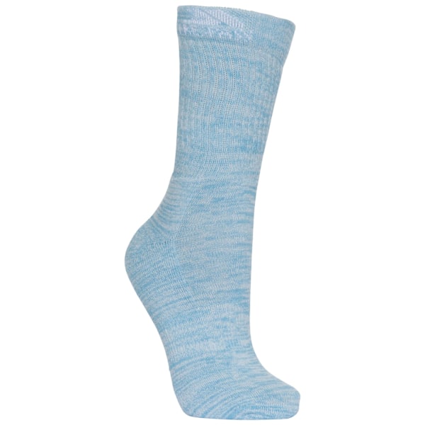 Trespass Dam/Kvinnor Helvellyn Trekkingstrumpor (3-pack) 3-6 Rose Melange/Blue Melange/Sage Mela 3-6 UK
