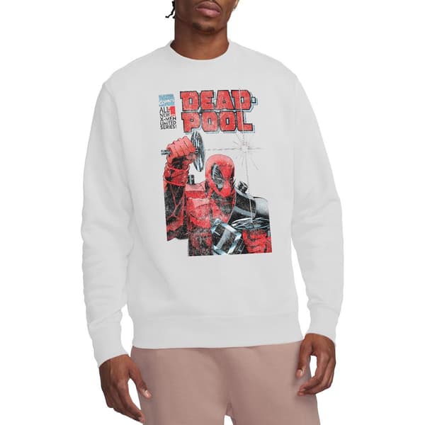Deadpool Unisex Vuxen Serietidningsomslag Tröja M Vit White M