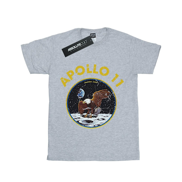 NASA Boys Classic Apollo 11 T-Shirt 5-6 år Sports Grey Sports Grey 5-6 Years
