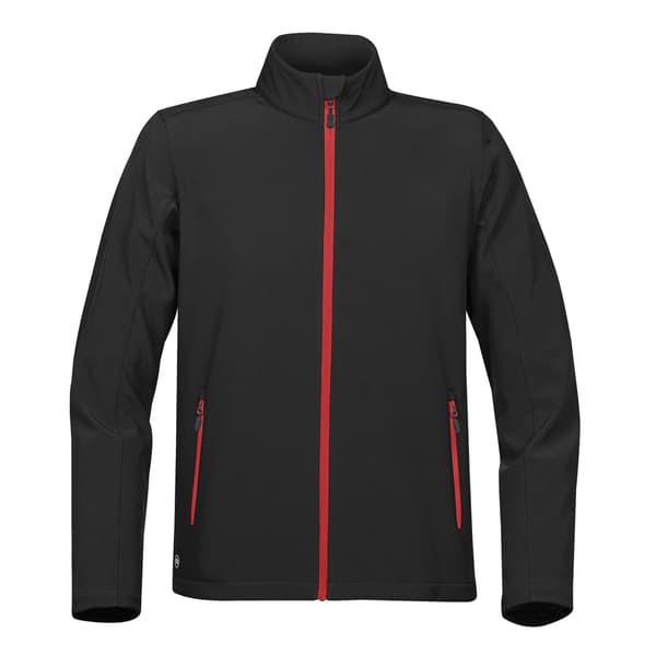 Stormtech Orbiter Softshell för män S UK Svart/Röd Black/Red S UK
