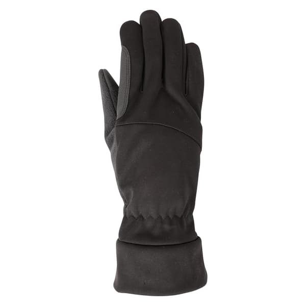 Mountain Warehouse Touchscreen Softshell-handskar för män, L, svart Black L