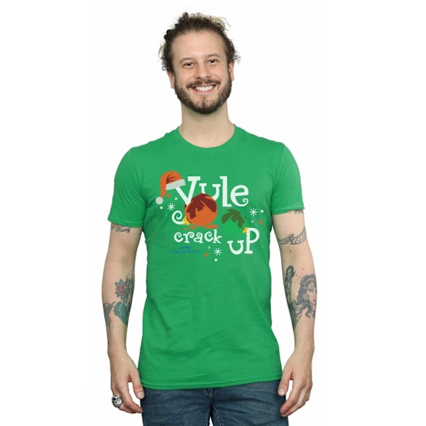 National Lampoon's Christmas Vacation Herr Yule Crack Up T-Shirt Irish Green L