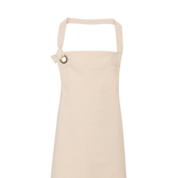 Premier Unisex Calibre Heavy Cotton Canvas Haklappsförkläde One Size N Natural One Size