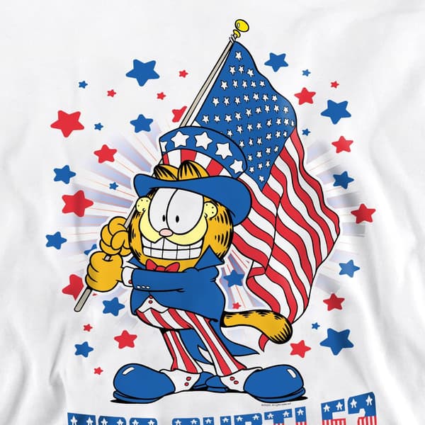 Garfield Unisex Vuxen Subtil Sweatshirt S Vit White S