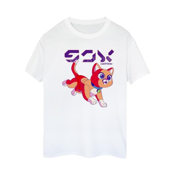 Disney Dam/Dam Lightyear Sox Digital Söt Bomull Boyfriend White XXL