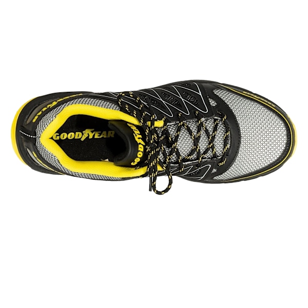 Goodyear Säkerhetsskor för Män Storlek 10 UK Svart/Gul Black/Yellow 10 UK