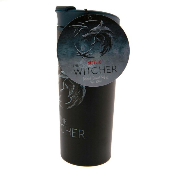 The Witcher Metal Effect Resemugg One Size Svart/Grå Black/Grey One Size