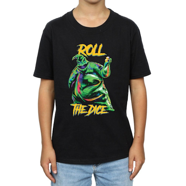 Disney Boys Nightmare Before Christmas Oogie Boogie Dice T-Shir Black 7-8 Years