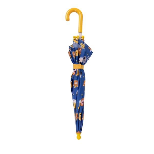Trespass Barn/Barn Drizzle Djurtryck Paraply En Blue/Yellow/Multicoloured One Size