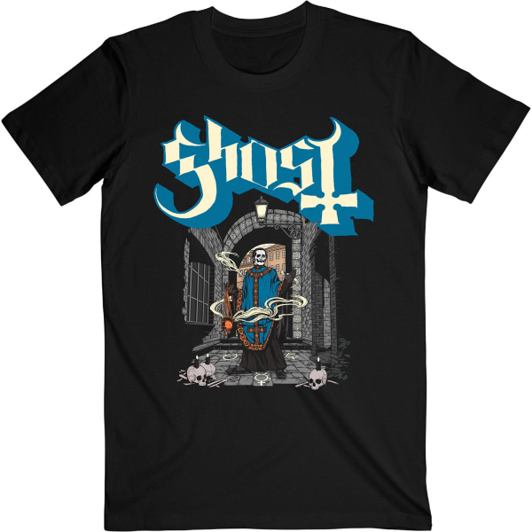 Ghost Unisex Vuxen Rökelse T-shirt XL Svart Black XL