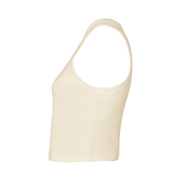 Bella + Canvas Dam/Dam Micro-Rib Racerback Linne XS So Solid Natural XS