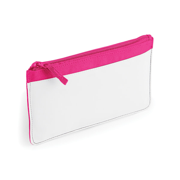 Bagbase Plain Sublimation Pencil Case (2-pack) One Size Fuch Fuchsia One Size