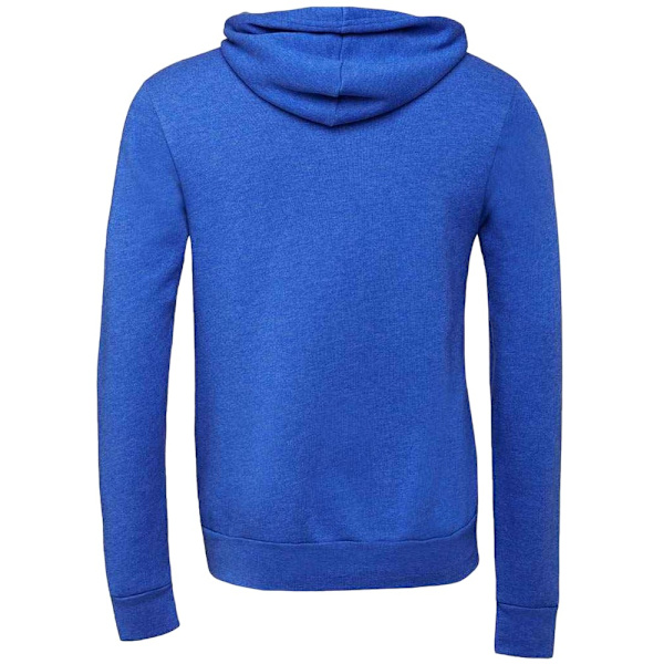Bella + Canvas Unisex Vuxen Fleece Full Zip Hoodie XS True Royal True Royal XS