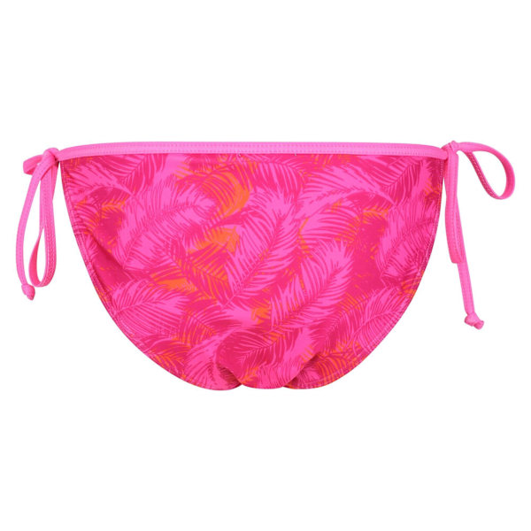 Regatta Aceana Palm Print Bikiniunderdel för Kvinnor/Dam Storlek 14 UK Rosa Pink Fusion 14 UK