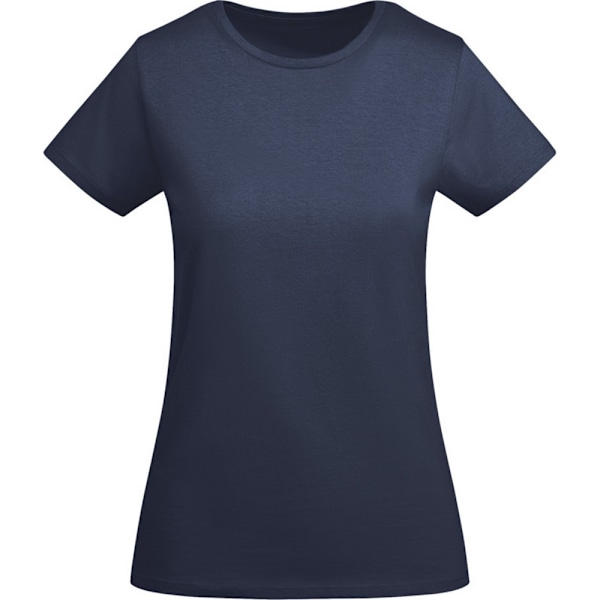 Roly Dam/Dam Breda Kortärmad T-shirt L Marinblå Navy Blue L