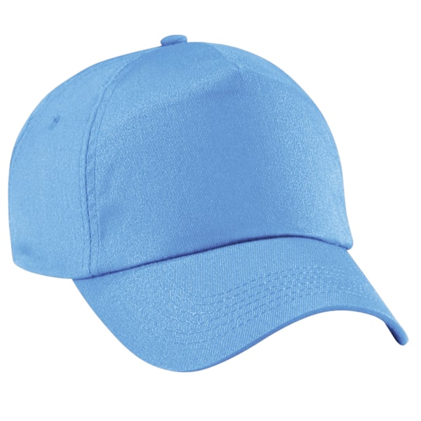 Beechfield Unisex Original 5-Panel Baseballkeps i enfärgad design, One Size Sky One Size