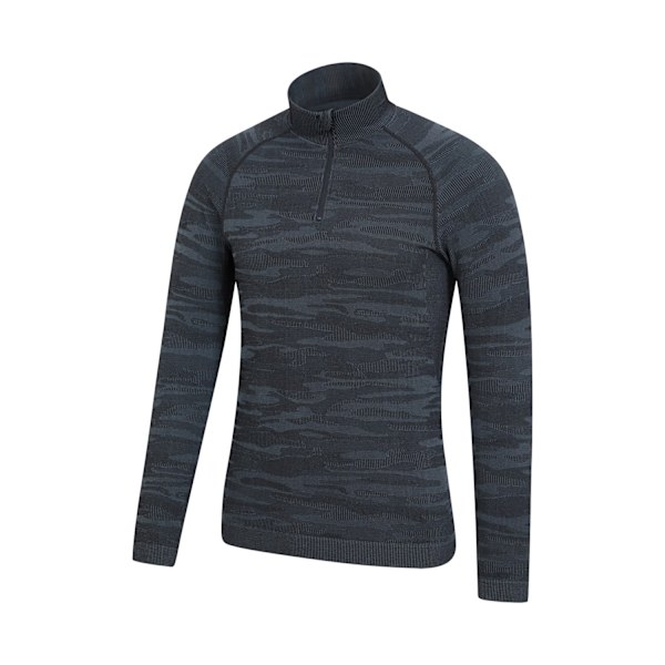 Mountain Warehouse Herr Alpine Base Layer Top XS-S Blå Blue XS-S