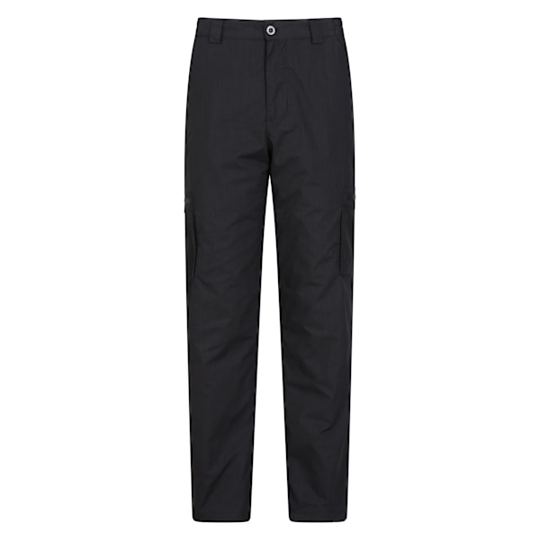 Mountain Warehouse Trek II Regular vinterbyxor för män 38R Bla Black 38R
