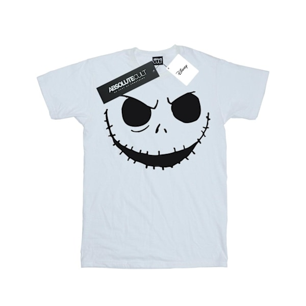Disney Herr Nightmare Before Christmas Jack´s Face Bold T-Shirt White M