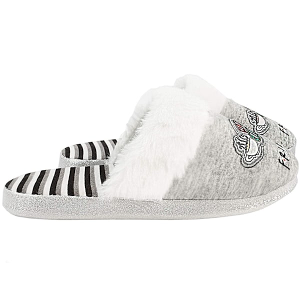 Friends Dam Central Perk Tofflor 7 UK-8 UK Heather G Heather Grey/White/Black 7 UK-8 UK