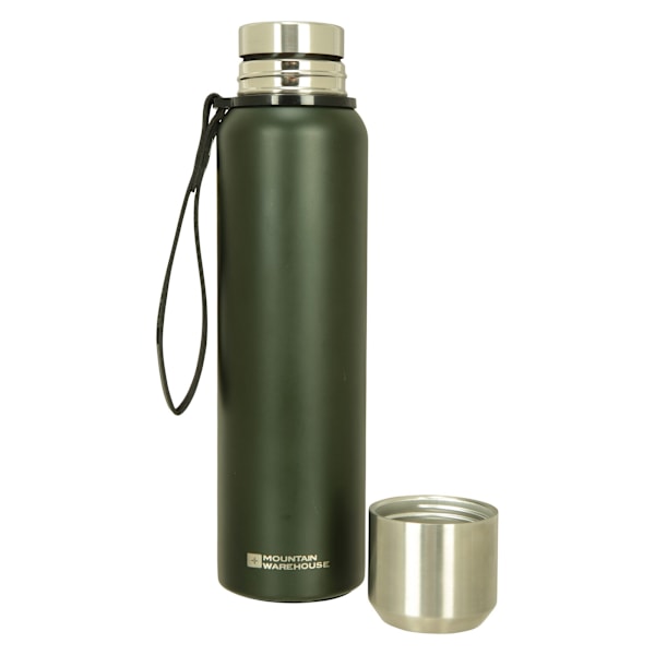 Mountain Warehouse Matt Dubbelväggig Flaska One Size Khakigrön Khaki Green One Size