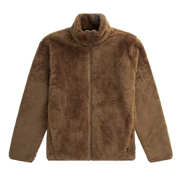 Animal Teddy Fleece Jacka för Herrar, Storlek L, Brun Brown L