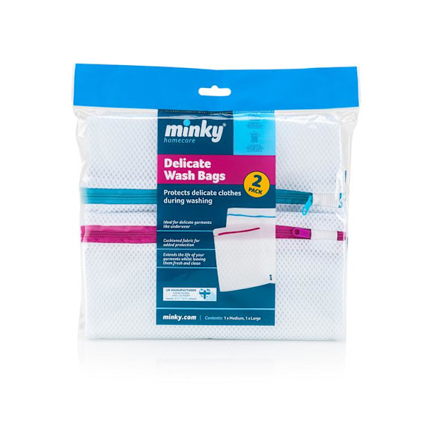 Minky Tvättväska för Fintvätt 2-pack One Size One Colour One Colour One Size