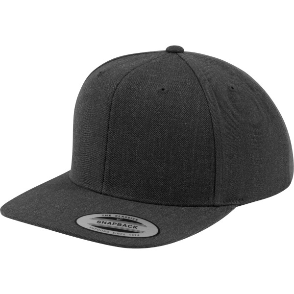 Yupoong Mens The Classic Premium Snapback Cap One Size Dark Gre Dark Grey/Dark Grey One Size