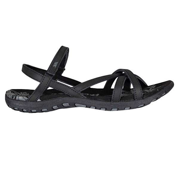 Trespass Dam/Dam Kimbra Sandaler 8 UK Svart Black 8 UK