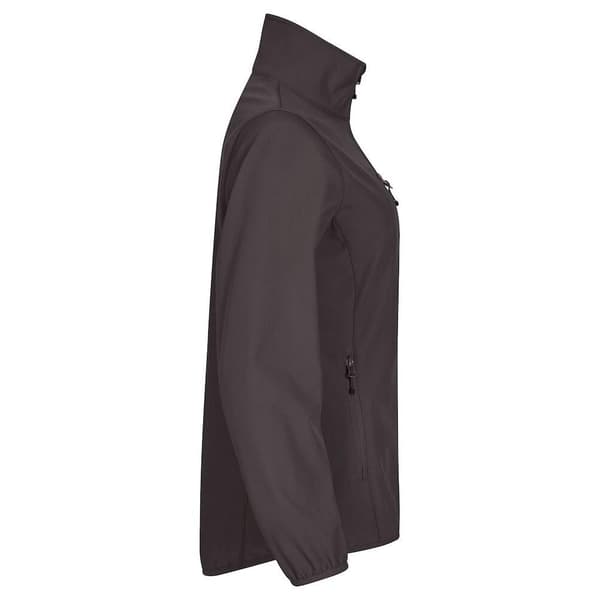 Clique Dam/Dam Klassisk Soft Shell Jacka S Mörkgrå Dark Grey S