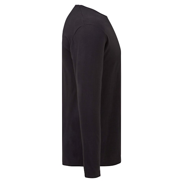 Fruit Of The Loom Herr Iconic 150 Långärmad T-shirt 4XL Svart Black 4XL