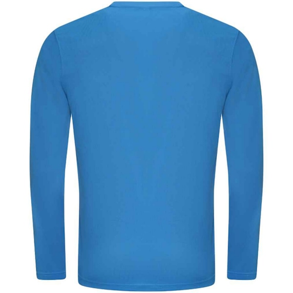 AWDis Cool Mens Moisture Wicking Long-Sleeved T-Shirt S Sapphir Sapphire Blue S